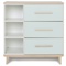 Commode 3 tiroirs 3 niches NADO Retro finition frêne mint