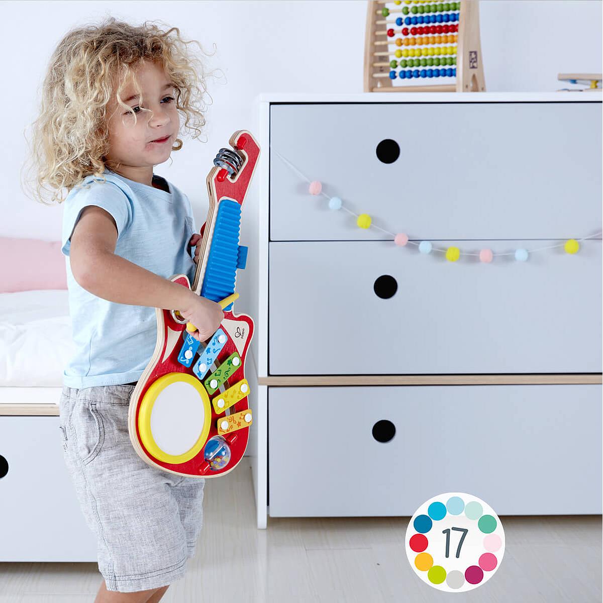 Commode COLORFLEX façades tiroirs nectar yellow-pearl grey-space grey