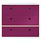 Commode COLORFLEX façades tiroirs plum 