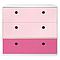 Commode COLORFLEX façades tiroirs sweet pink-pink 
