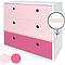 Commode COLORFLEX façades tiroirs sweet pink-pink 