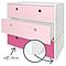 Commode COLORFLEX façades tiroirs sweet pink-pink 