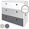 Commode COLORFLEX façades tiroirs white-pearl grey-space grey