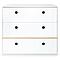 Commode COLORFLEX façades tiroirs white 