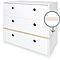 Commode COLORFLEX façades tiroirs white 