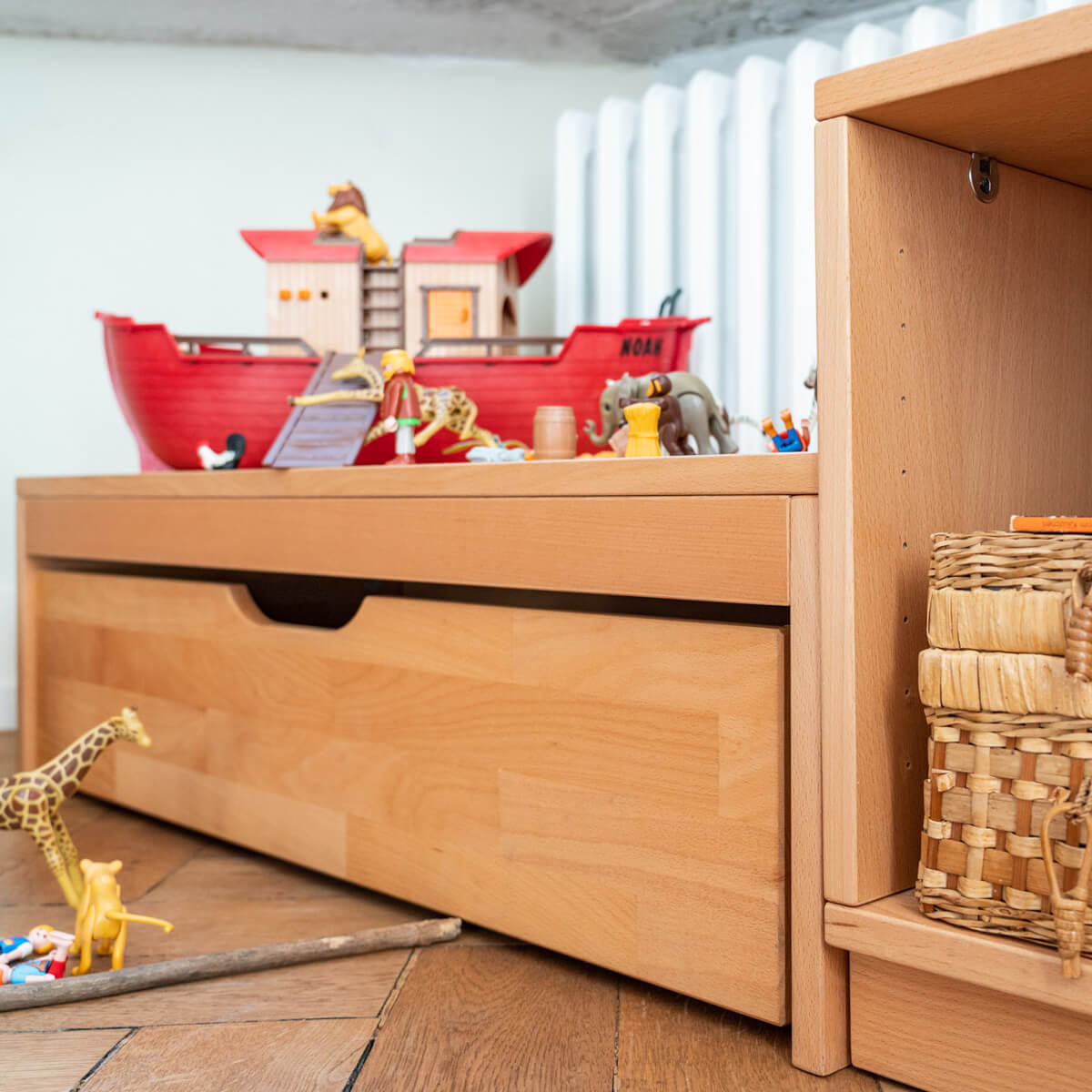 Container with drawer DESTYLE  de Breuyn natural