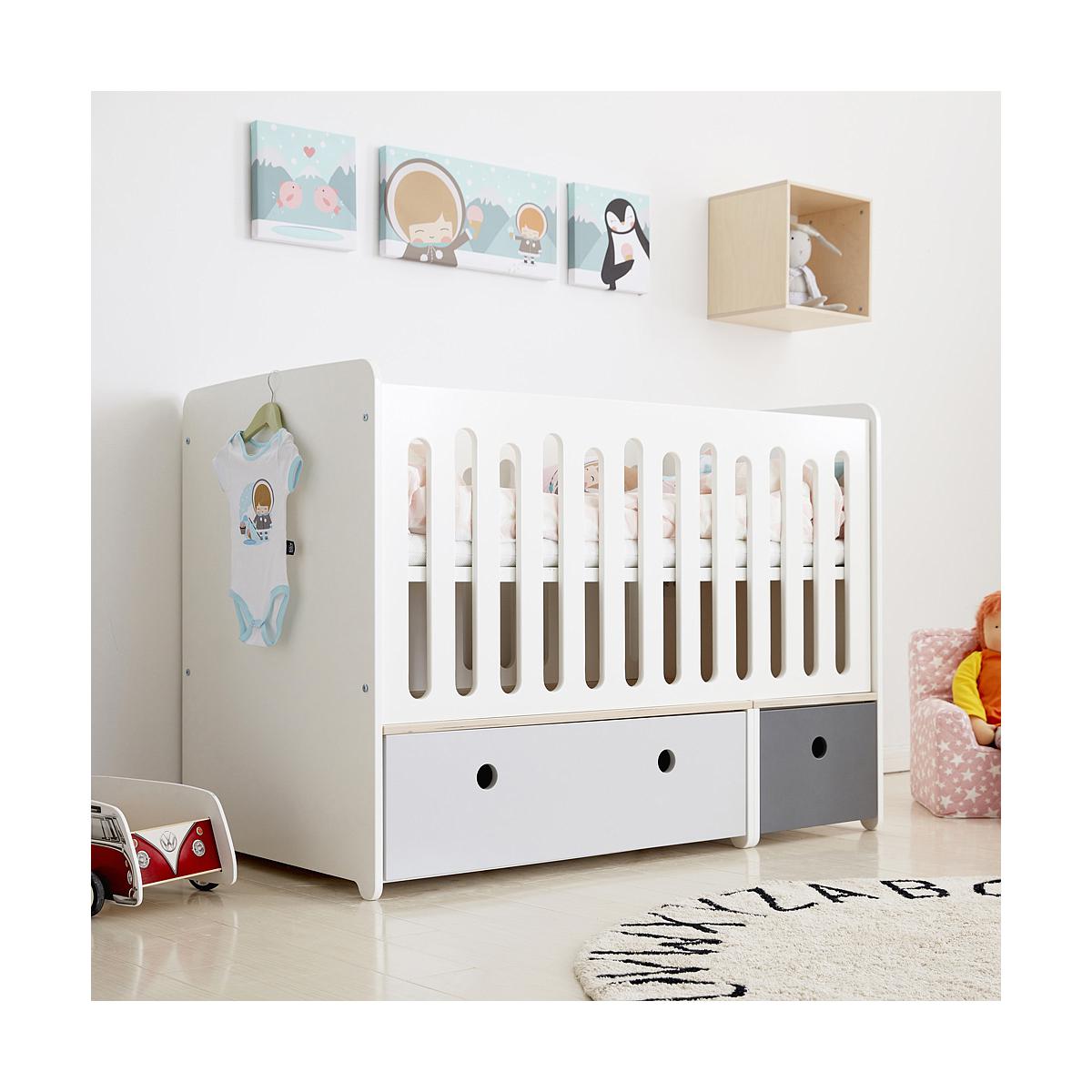 Cube mural COLORFLEX pearl grey