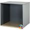 Cube mural COLORFLEX space grey