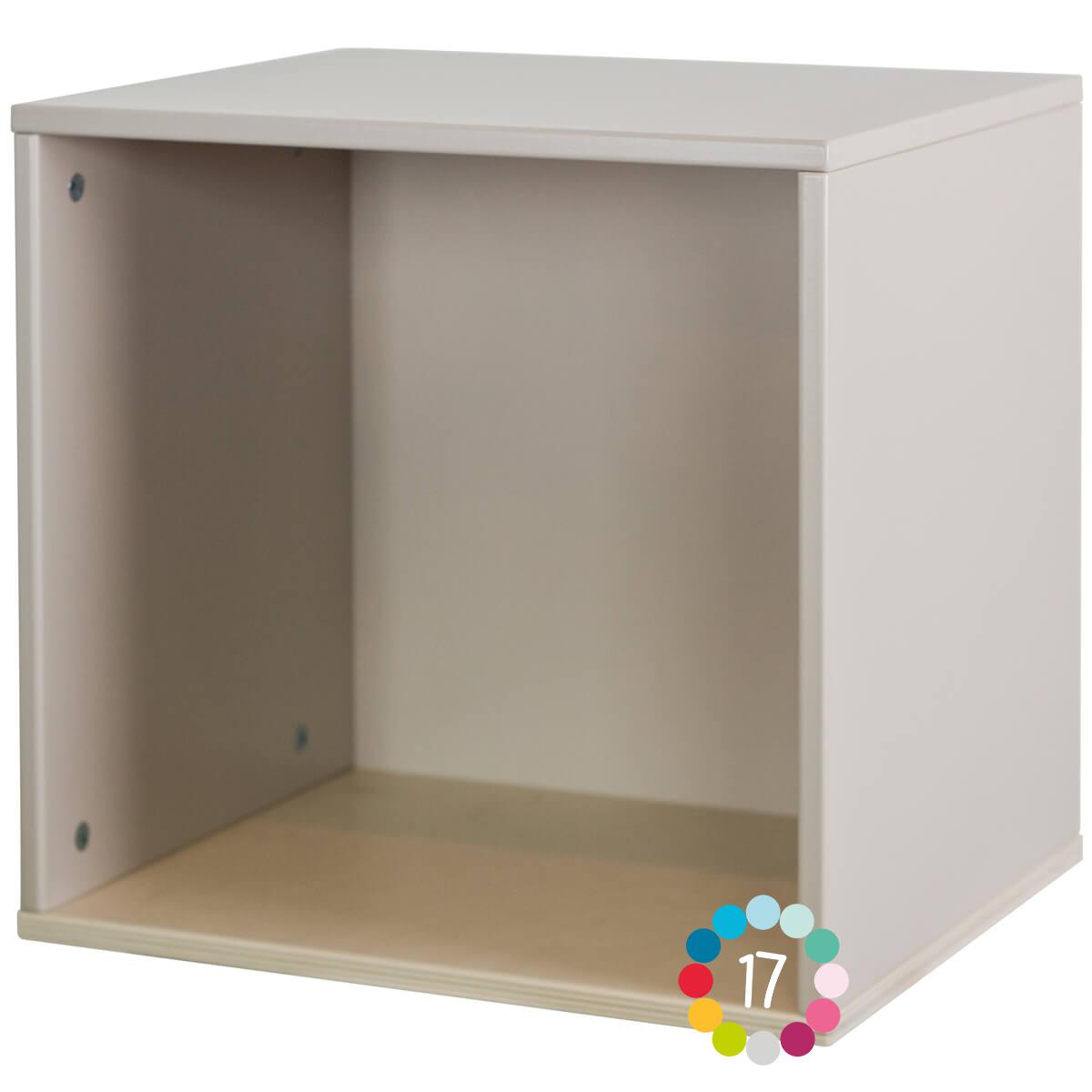 Cube mural COLORFLEX warm grey