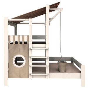 Das Baumhausbett Bruno DESTYLE de Breuyn geweißt