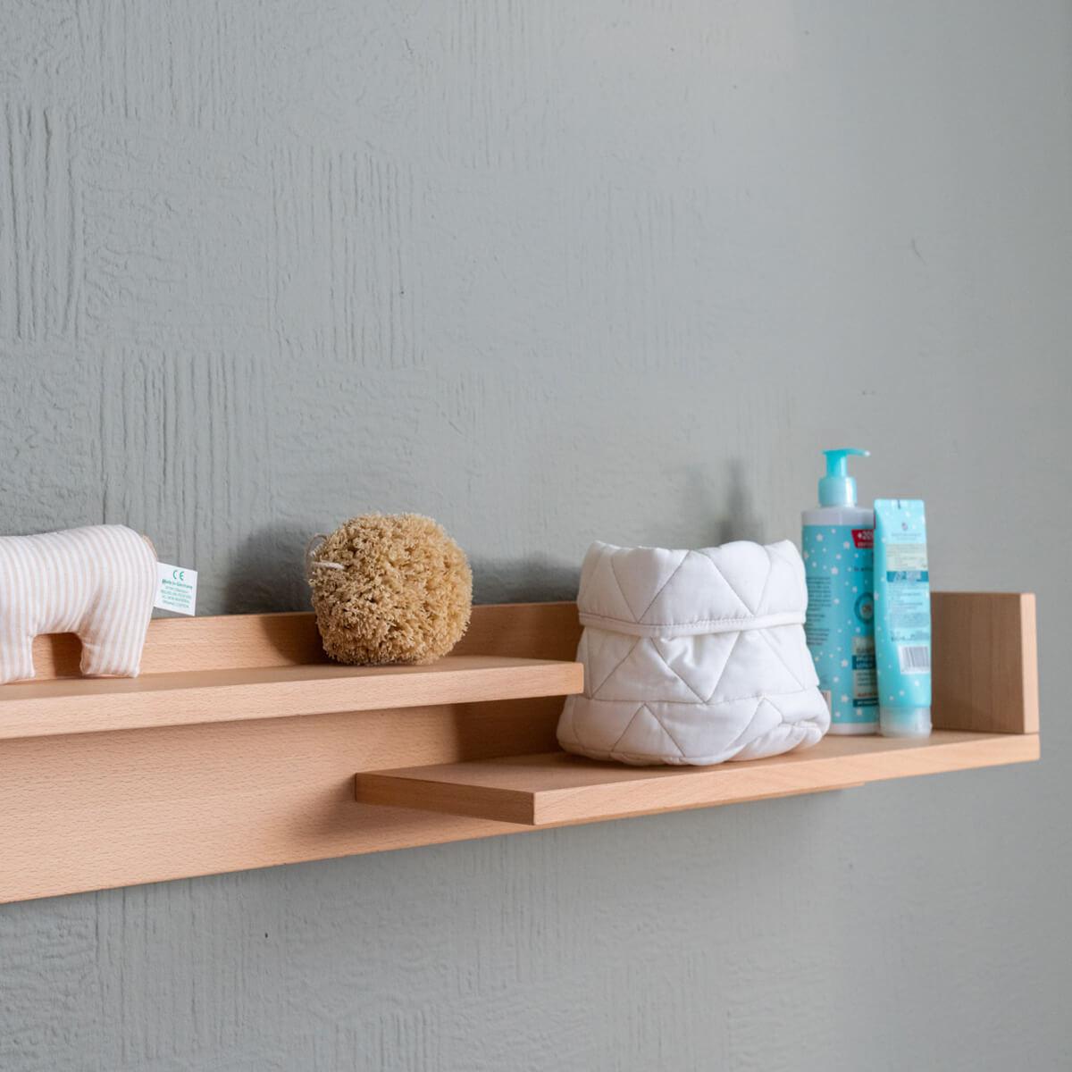 DBB wallboard, solid beech, oiled