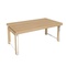Desk ZIGGY de Breuyn solid beech finish natural - metal white