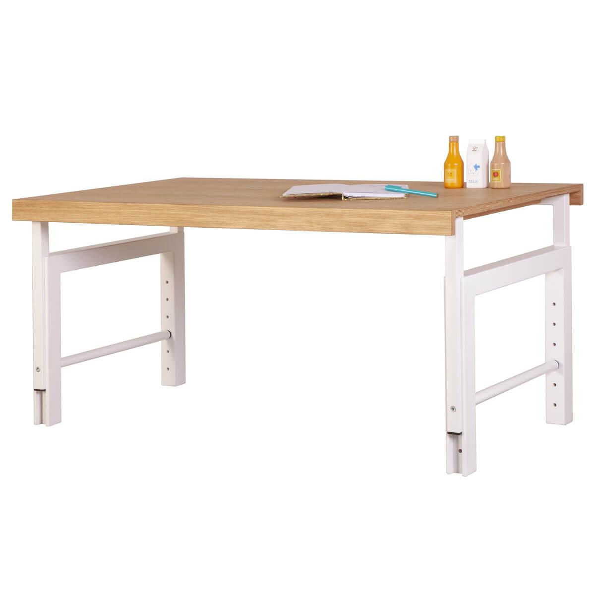 Desk ZIGGY de Breuyn solid beech finish white-oak