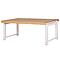 Desk ZIGGY de Breuyn solid beech finish white-oak