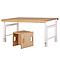 Desk ZIGGY de Breuyn solid beech finish white-oak