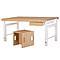 Desk ZIGGY de Breuyn solid beech finish white-oak