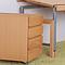 Drawer unit on castors ZIGGY de Breuyn solid beech finish natural 
