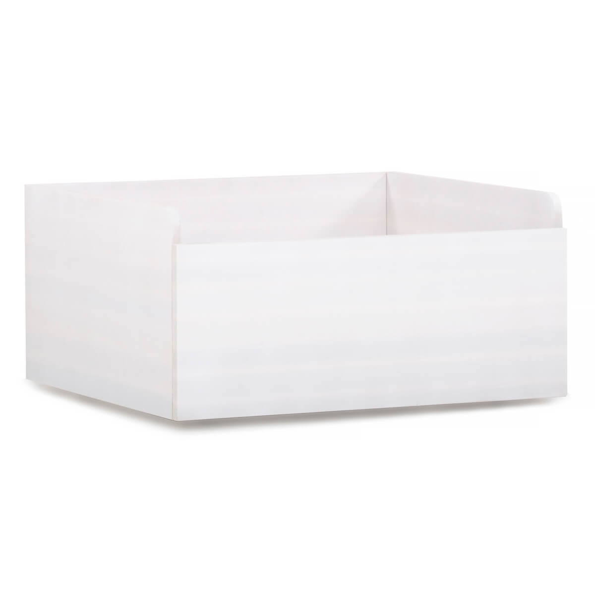 Ensemble coffre à roulette tablette supérieure DELUXE fintion blanchi