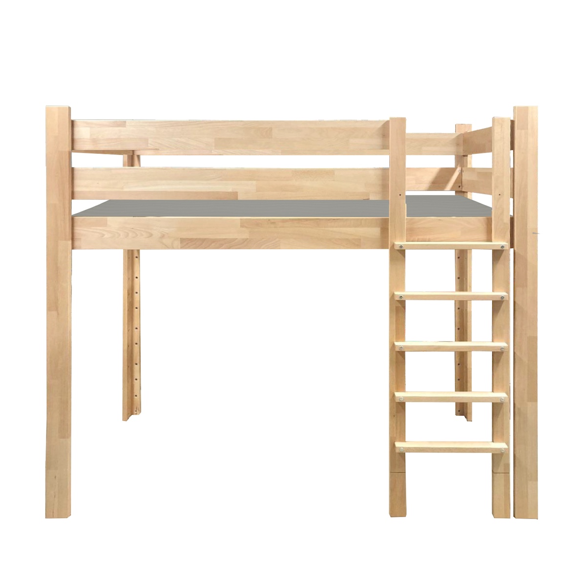 Evolving bed 90x200cm 7 in 1 Front ladder DESTYLE de Breuyn natural