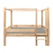 Evolving bed 90x200cm 7 in 1 Front ladder DESTYLE de Breuyn natural