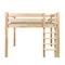 Evolving bed 90x200cm 7 in 1 Front ladder DESTYLE de Breuyn natural