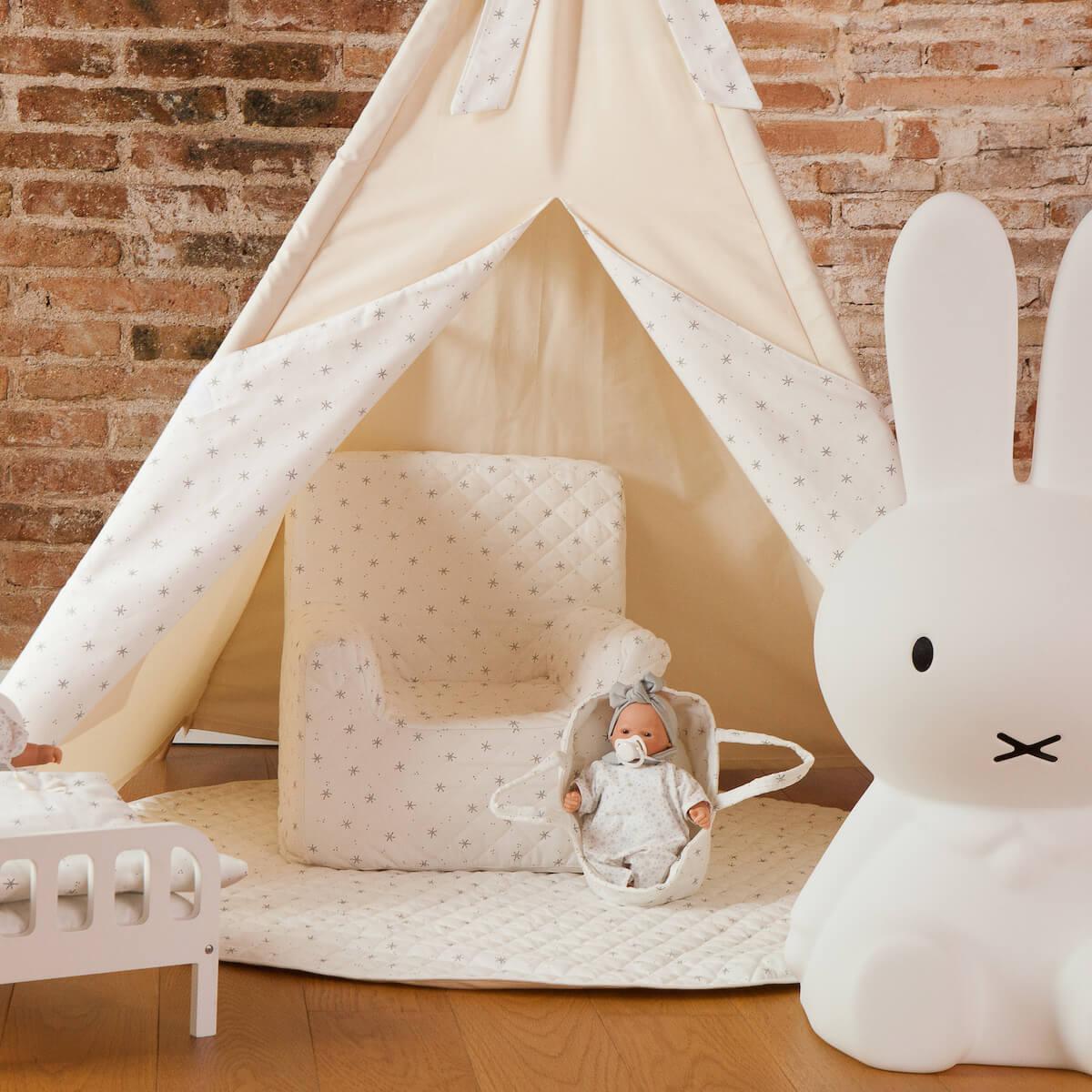 Fauteuil enfant STARS blanc