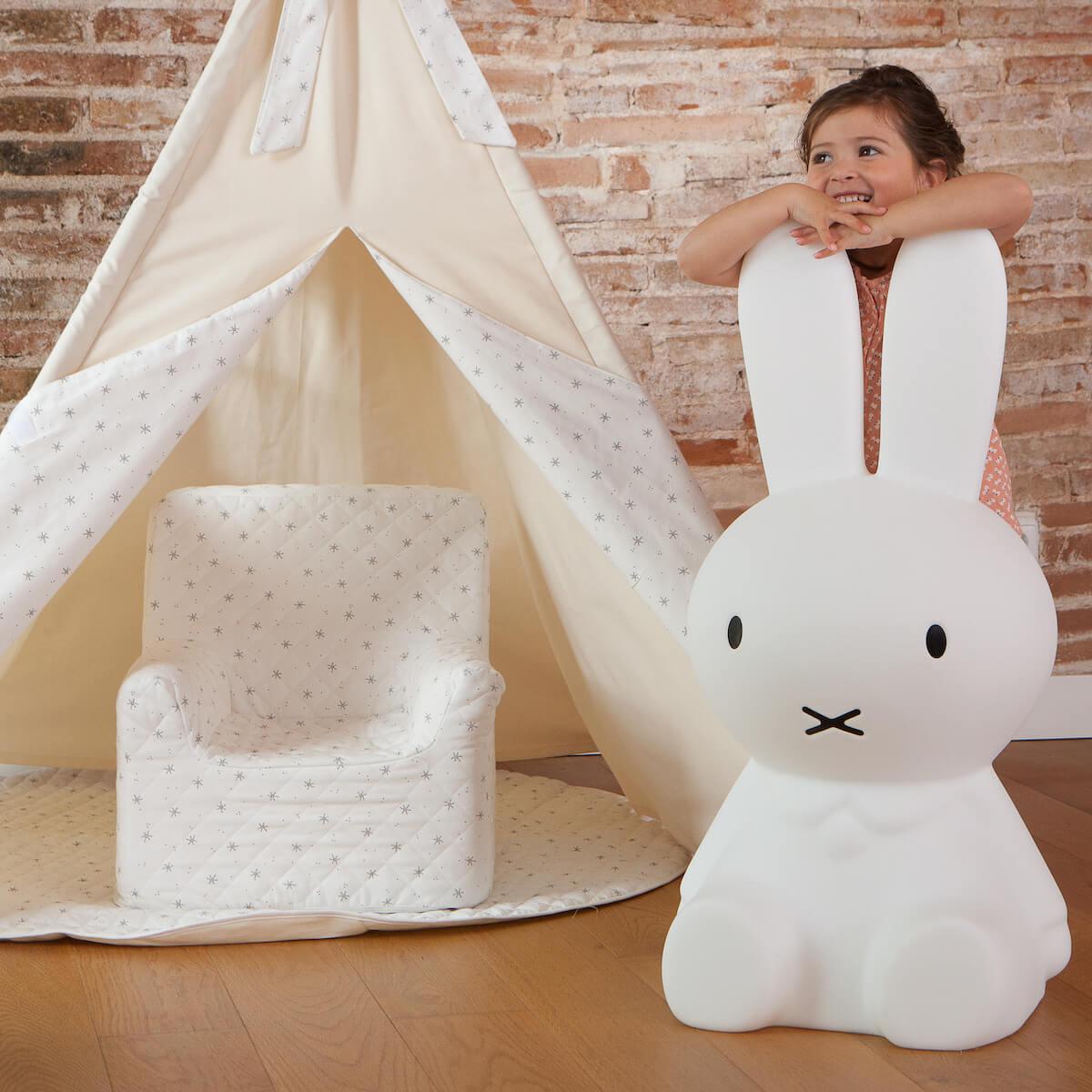 Fauteuil enfant STARS blanc