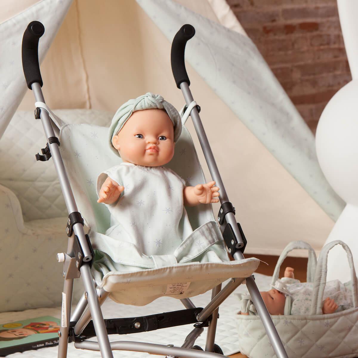 Gigoteuse poupée STARS vert