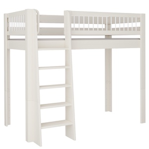 Hochbett Kubu DELUXE de Breuyn geweißt