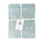 Housse de couette Baby DUCKS bleue beige 100x140cm et taie 40x40cm