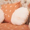 Housse de couette Baby RABBITS orange 100x140cm et taie 40x40cm
