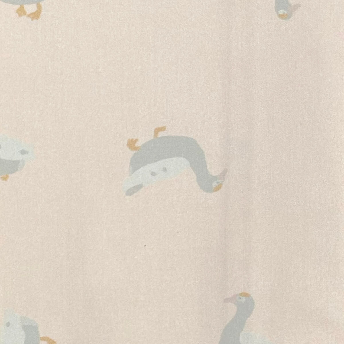 Housse de couette Kids DUCKS beige 140x200cm et taie 60x60cm