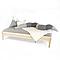 Junior bed KERA in ash wood with Curve legs
