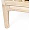 Junior bed KERA in ash wood with Curve legs
