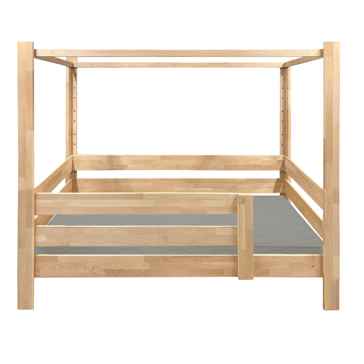 Kit de sécurité Montessori pour lit évolutif 90x200cm 7 en 1 échelle frontale DESTYLE de Breuyn naturel