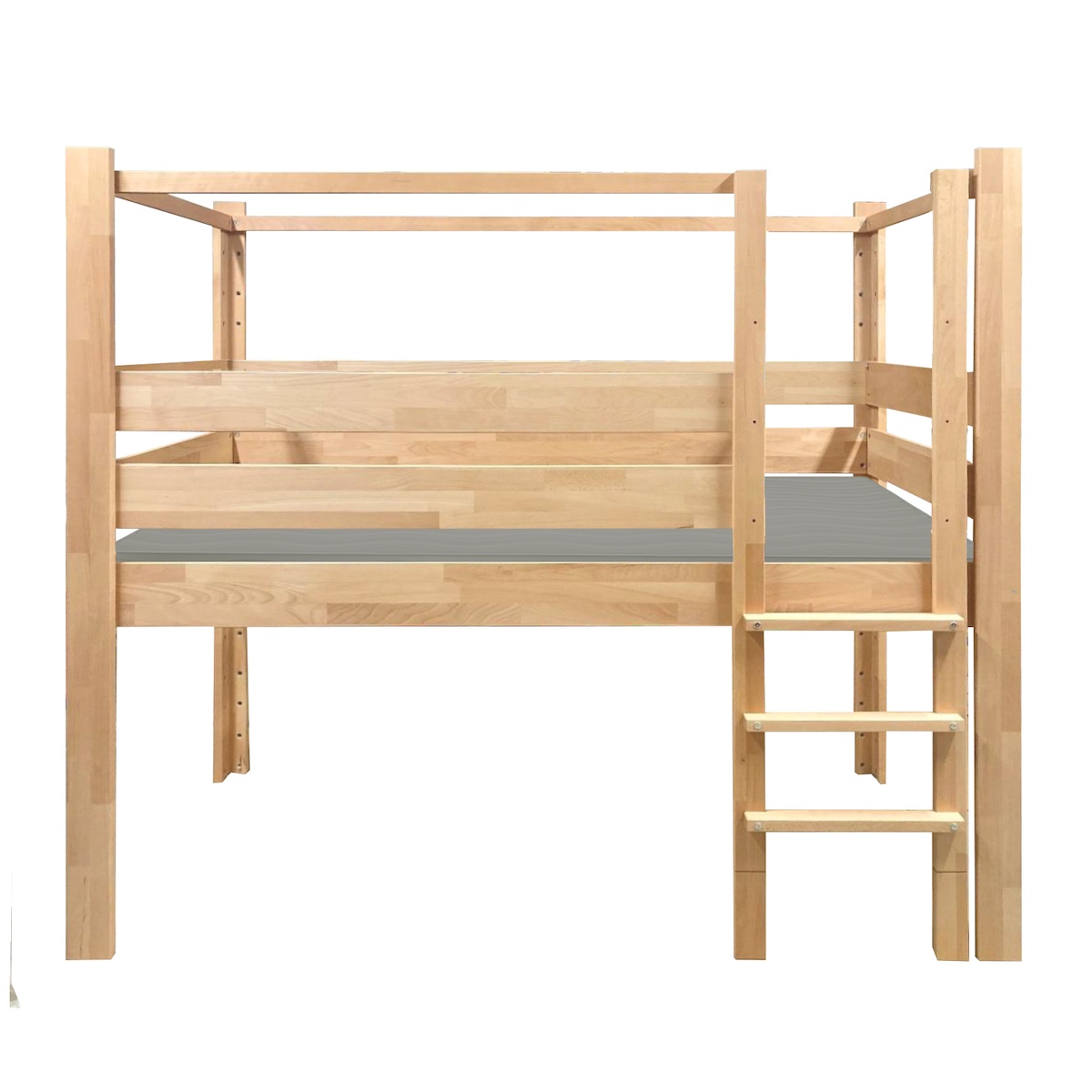 Kit de sécurité Montessori pour lit évolutif 90x200cm 7 en 1 échelle frontale DESTYLE de Breuyn naturel