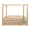 Kit de sécurité Montessori pour lit évolutif 90x200cm 7 en 1 échelle frontale DESTYLE de Breuyn naturel