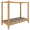 Lit baldaquin 90x200cm DESTYLE de Breuyn naturel