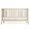 Lit bébé KERA en frêne avec top Straight-pieds Pure