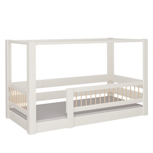 Lit Kubu baldaquin DELUXE de Breuyn blanchi-naturel