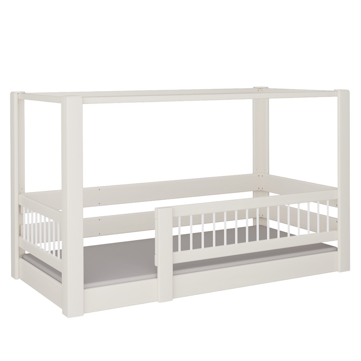 Lit Kubu baldaquin DELUXE de Breuyn blanchi