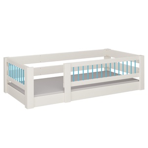 Lit Kubu bas DELUXE de Breuyn blanchi-bleu