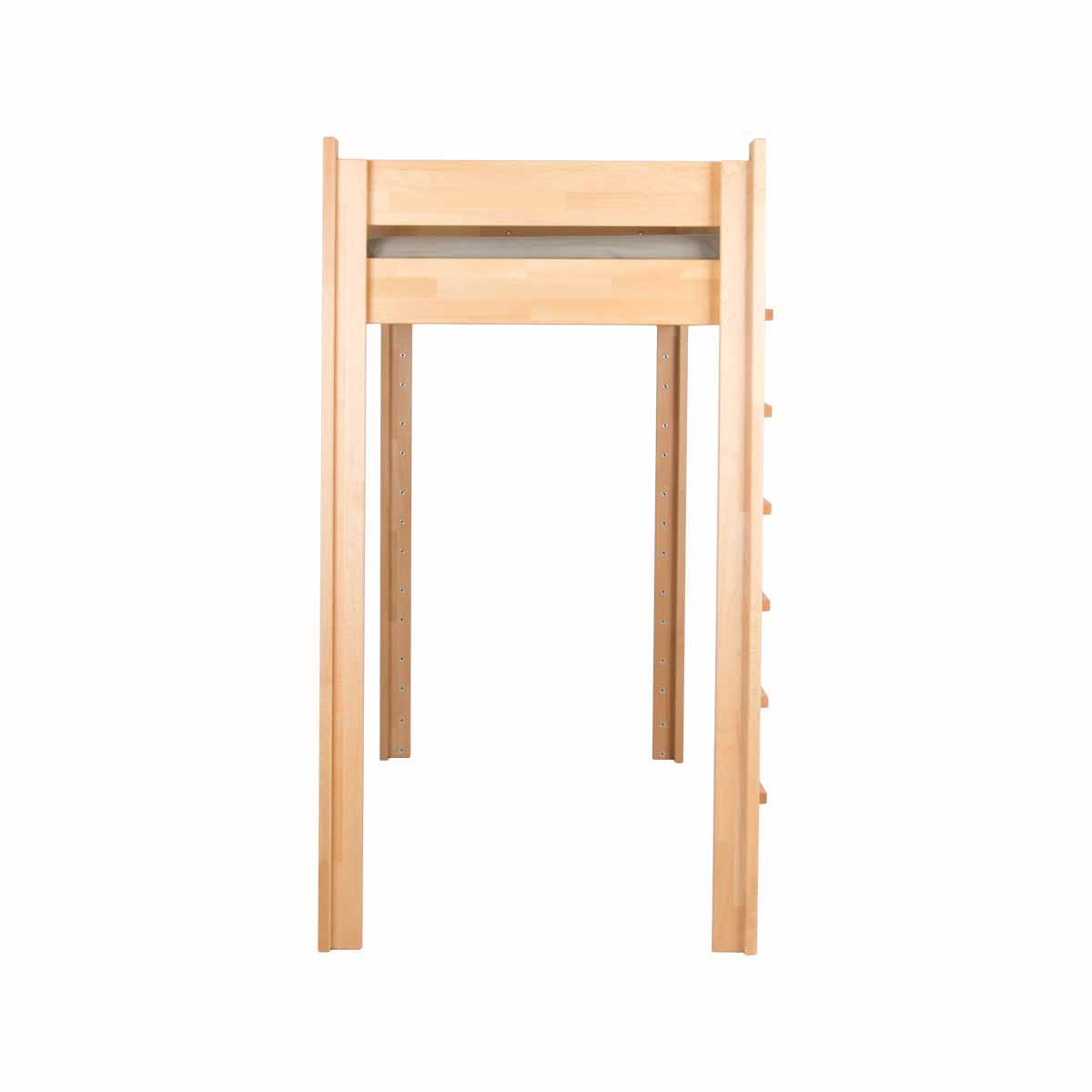 Lit mezzanine 90x200cm DESTYLE de Breuyn naturel