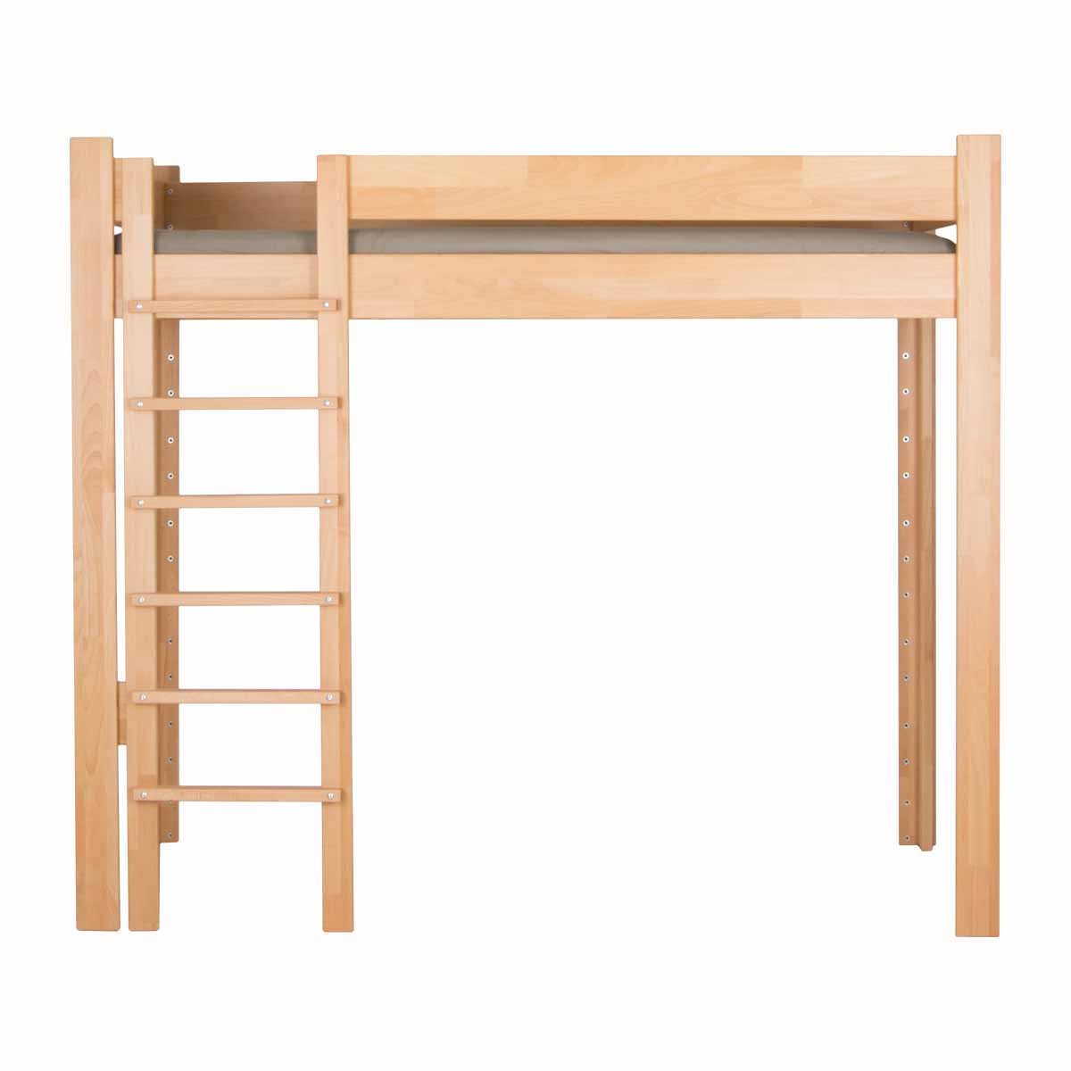 Lit mezzanine 90x200cm DESTYLE de Breuyn naturel