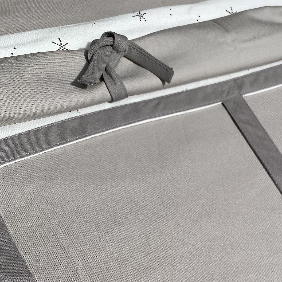 Lit mezzanine KASVA textiles Viena grey