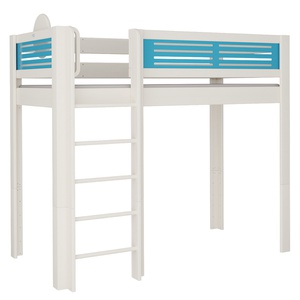 Lit Tatü mezzanine DELUXE de Breuyn blanchi-bleu