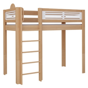 Lit Tatü mezzanine DELUXE de Breuyn naturel-blanchi