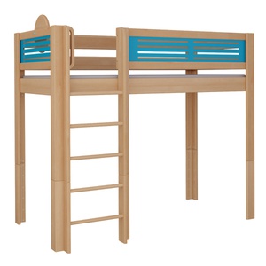 Lit Tatü mezzanine DELUXE de Breuyn naturel-bleu