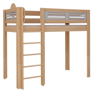 Lit Tatü mezzanine DELUXE de Breuyn naturel-gris