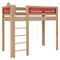 Lit Tatü mezzanine DELUXE de Breuyn naturel-rouge